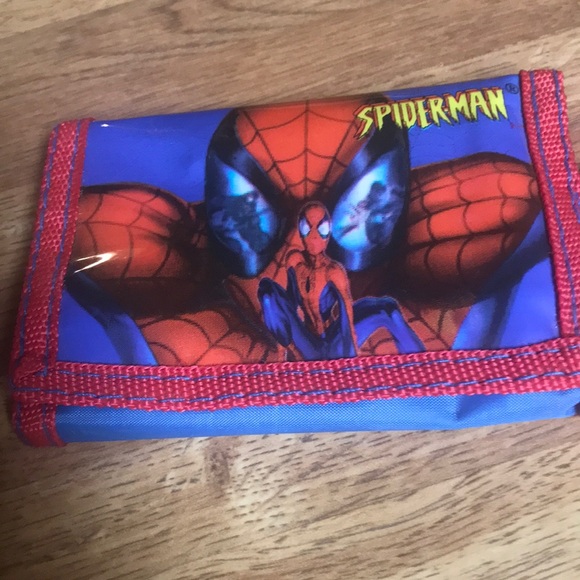 Marvel Other - Marvel Spider-Man Tri-fold wallet.  Velcro closure